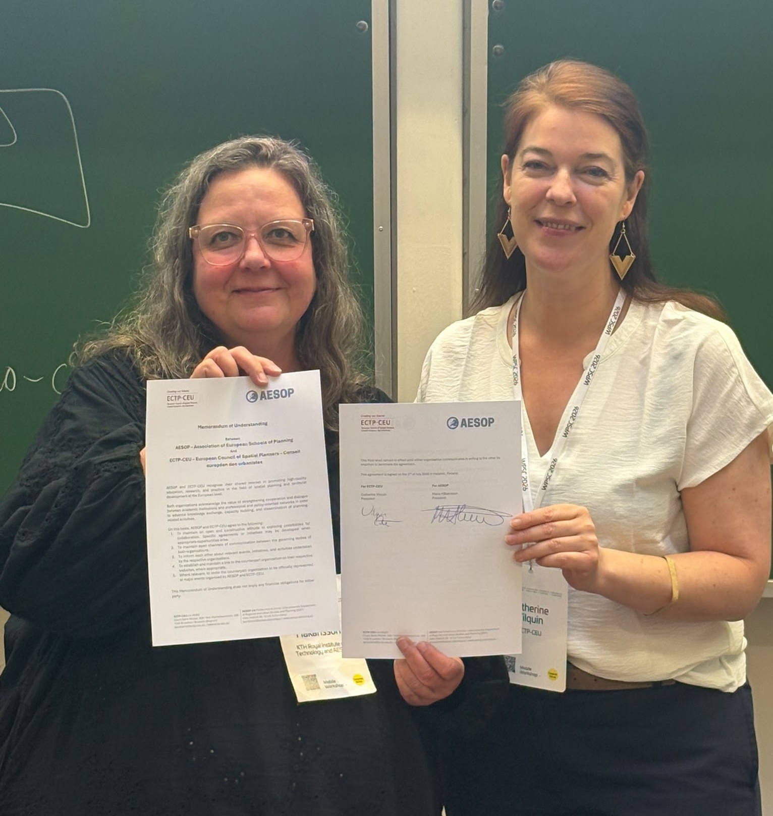 MoU AESOP ECTP