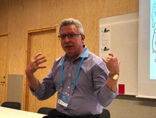Marlon summing up the conversation at the end of the ACSP/AESOP Special Session »After Hardin« (Gothenburg, 2018)